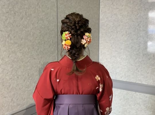 卒業式ヘアアレンジ