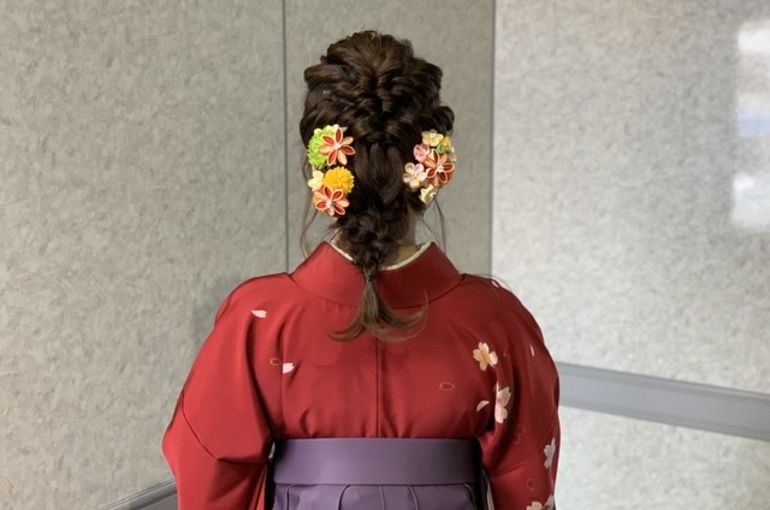 卒業式ヘアアレンジ