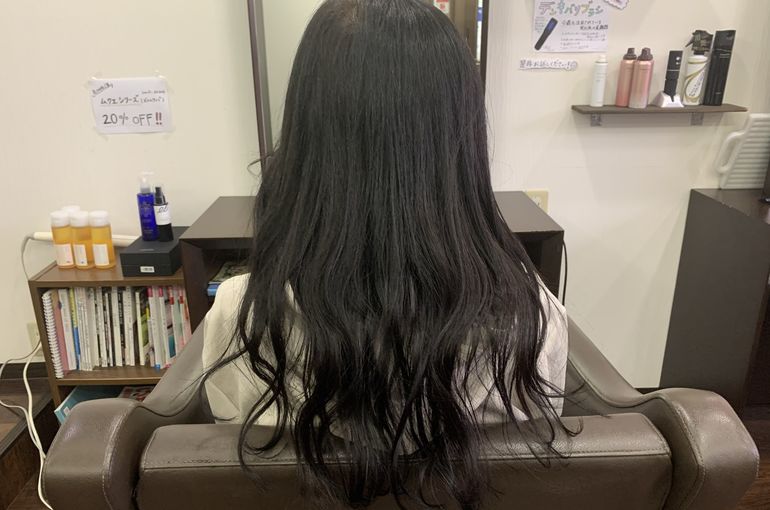 矯正毛でも巻いていい感じに