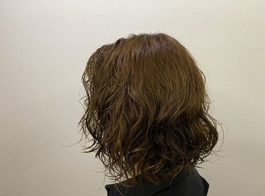 パーマ写真