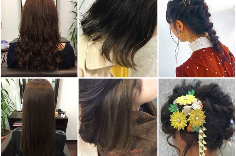 ヘアスタイル写真