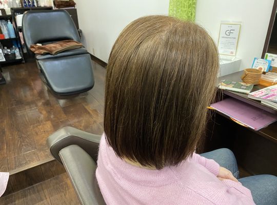 縮毛矯正アフター